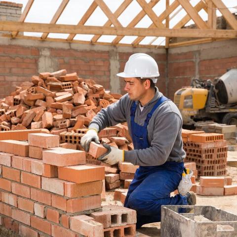 Кирпичный гараж своими руками: от фундамента до крыши | RemontHunter