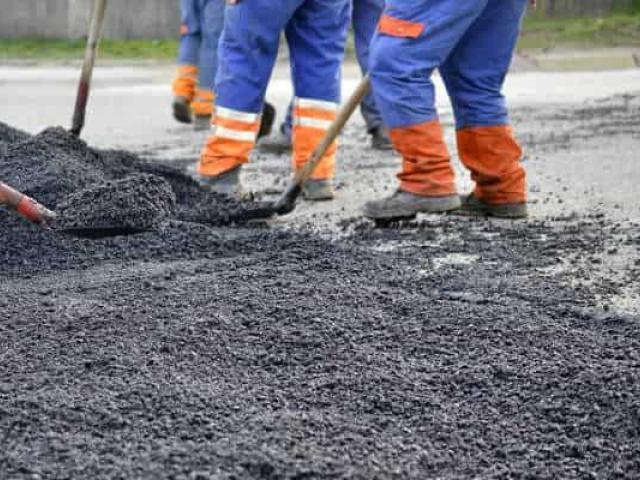 Ямочный ремонт асфальтового покрытия, укладка тротуарной и декоративной плитки, Москва