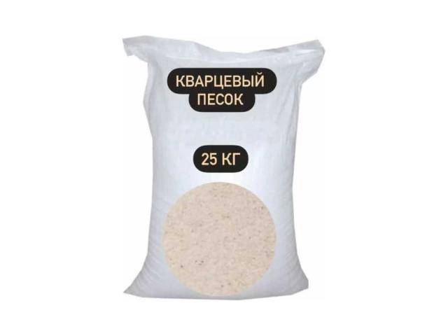 Песок кварцевый фракция 0.63–1.2 мм 25 кг БСТ-МИНЕРАЛС STD_MSK_00238, 