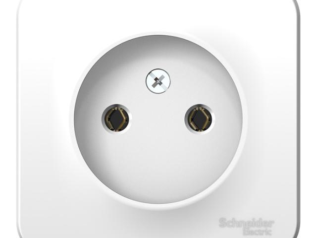 Розетка Schneider Electric Blanca BLNRA000111 одноместная без заземления белая, 