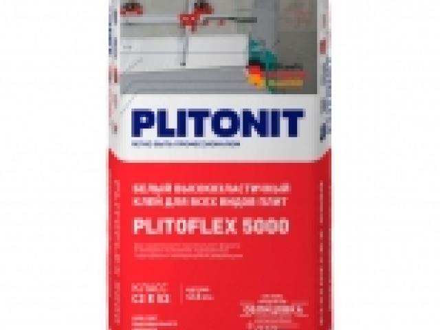 Клей плиточный PLITONIT Plitoflex 5000 высокоэластичный 25кг, 