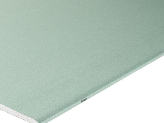 Гипсокартон Knauf 2500x1200 9,5 мм влагостойкий, 
