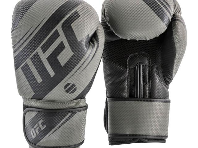 Перчатки UFC PRO Performance Rush 14 Oz Black — профессиональные боксерские перчатки, 