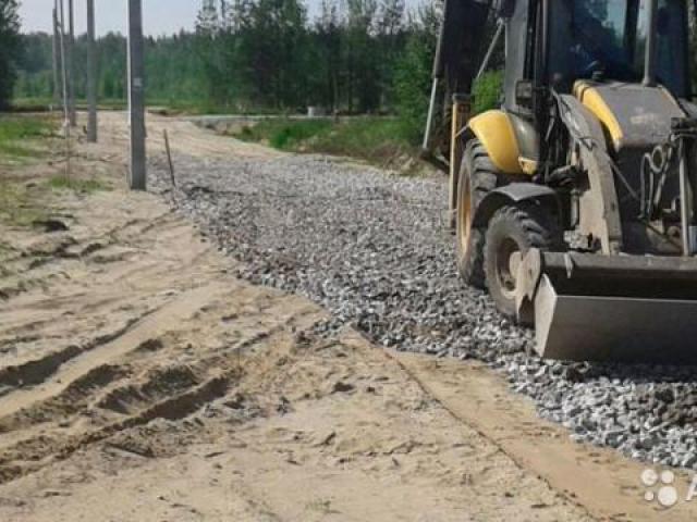 Отсыпка, поднятие участков и временных дорог, Санкт-Петербург Отсыпка, поднятие участков и временных дорог, Санкт-Петербург