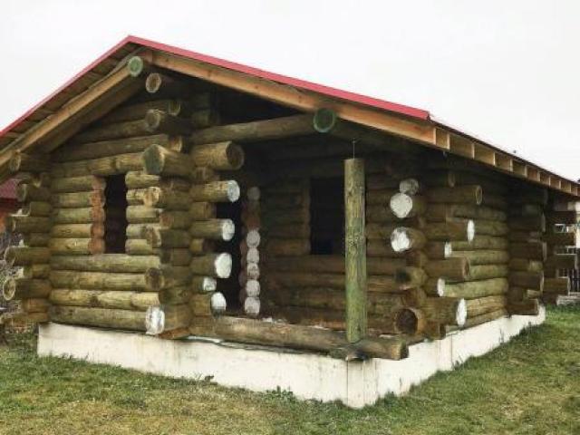 Сруб Бани из бревен 6х6 м доставка и установка, Минск Сруб Бани из бревен 6х6 м доставка и установка, Минск