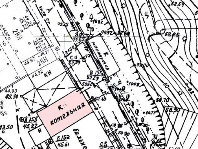 Топографическая карта участка масштаб 1:500 для МУП г.Сочи "Водоканал"., Сочи