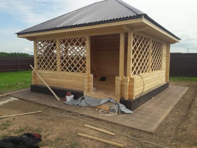 Строительство беседок, Коломна