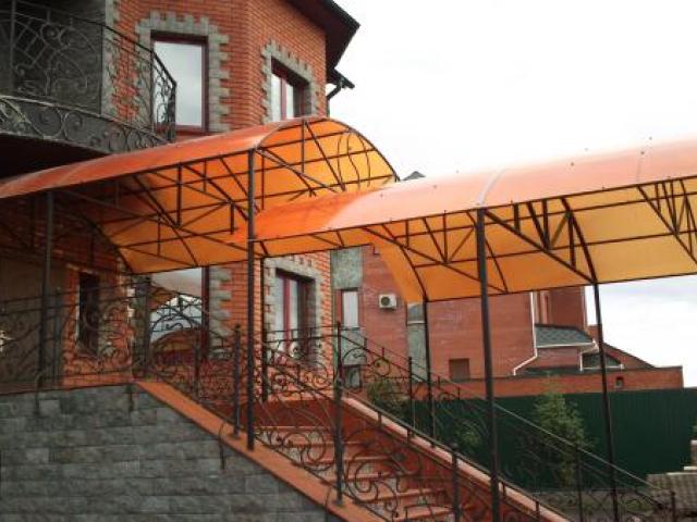 Навес металлический на заказ, Кемерово