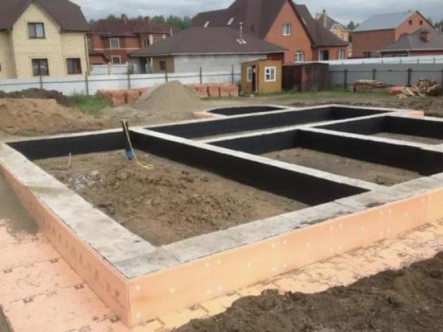 Фундамент, ленточный фундамент, бетонные работы., Таганрог