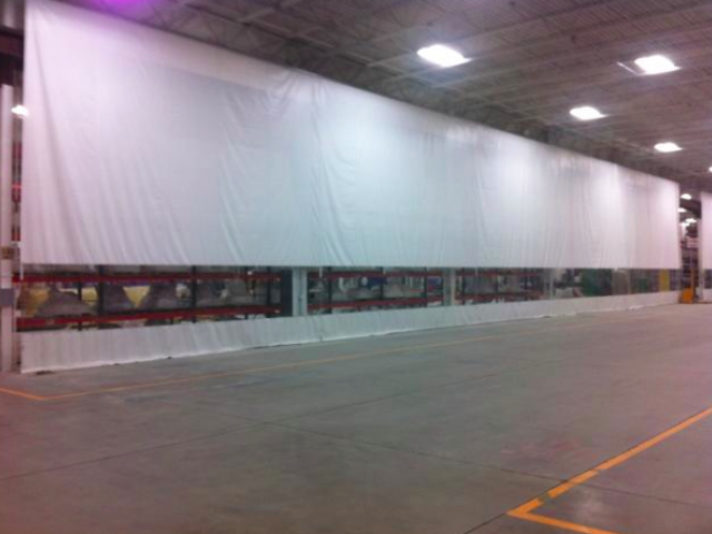 ПВХ шторы для больших ангаров, Подольск