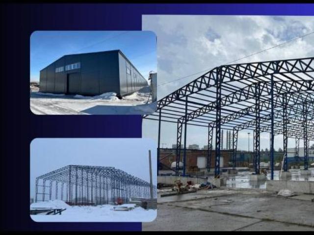 Строительство ангаров и складов из сендвич панелей под ключ, Волгоградская область
