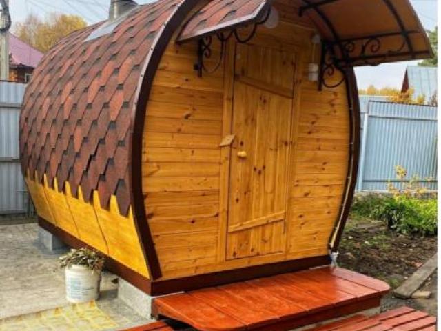 Баня-бочка под ключ. Строительство бань., Екатеринбург