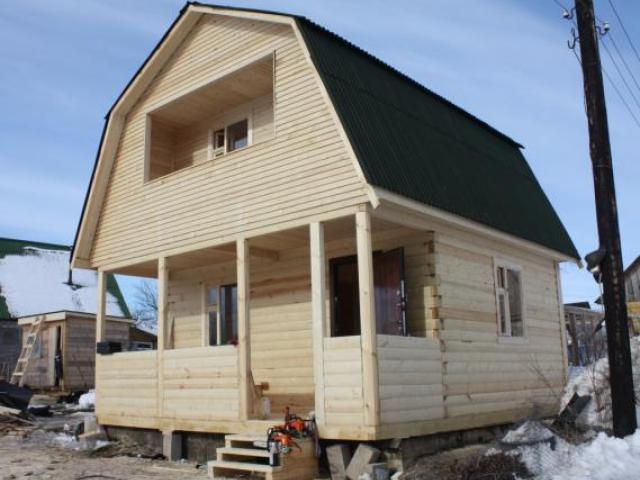 Строительство из бруса, Новосибирск