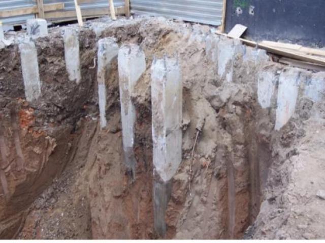 Усиление и ремонт фундамента дома инъектированием, Батайск