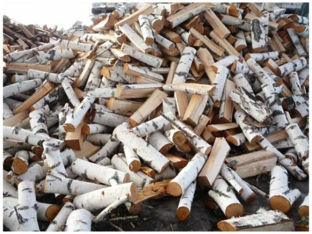 Дрова колотые для камина в мешках, Санкт-Петербург