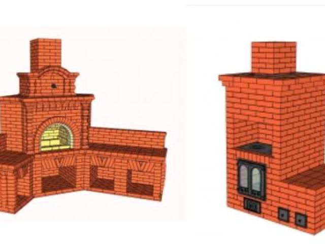 Готовые проекты печей и барбекю, Екатеринбург