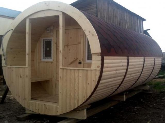 Баня - бочка, Красноярск