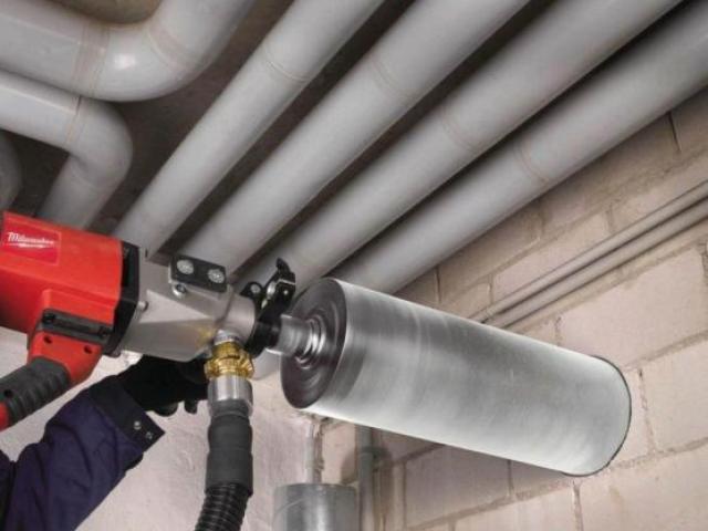 Алмазное бурение Диаметр: 20-350 мм, Ош