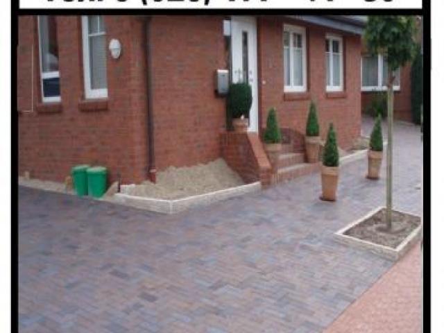 Асфальтирование дорог. Укладка тротуарной плитки., Раменское