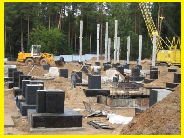 Строительство фундамента на сваях, Краснодар