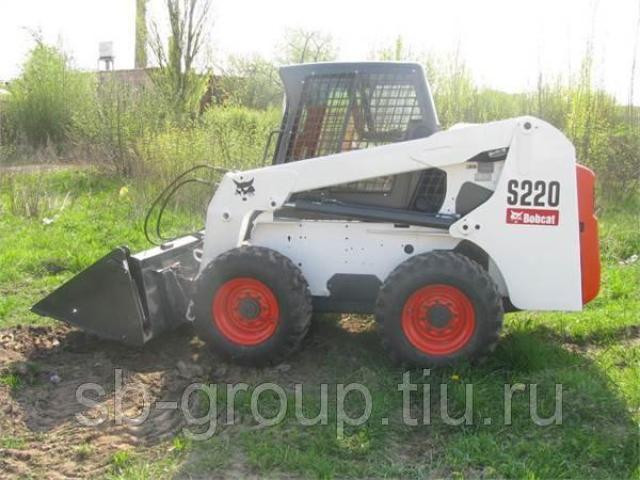 Аренда мини погрузчика бобкет, Санкт-Петербург