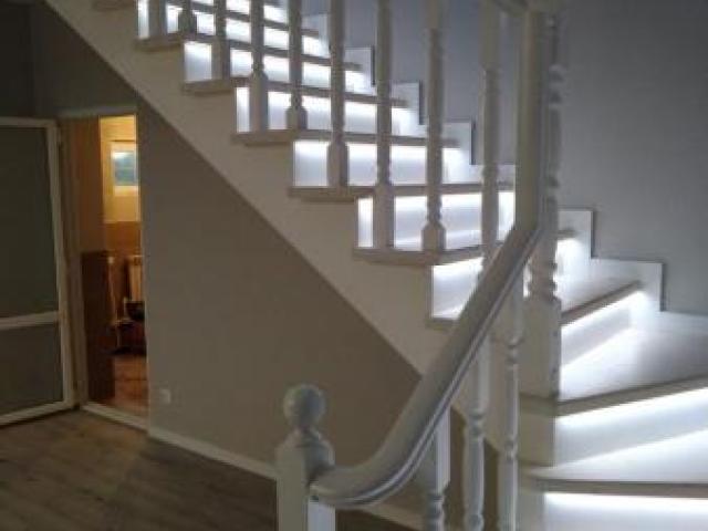 Деревянные лестницы в дом, Московская область