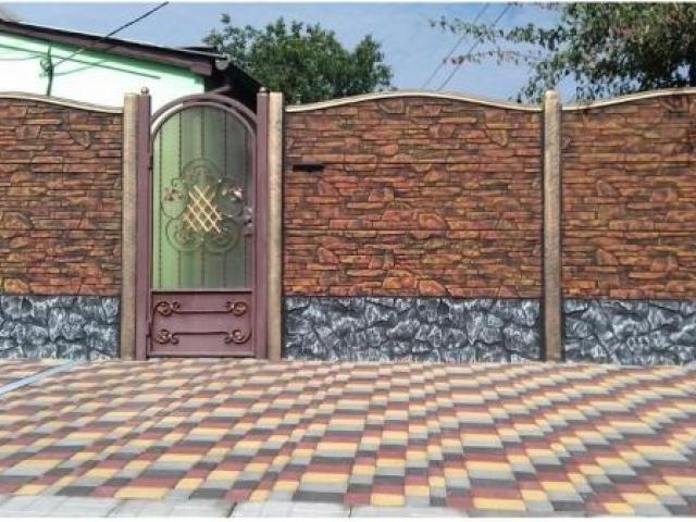 Купить еврозабор и тротуарную плитку в Луганске, Луганск