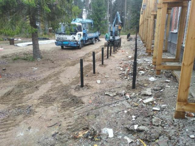 Винтовые сваи Рощино, монтаж, Всеволожск