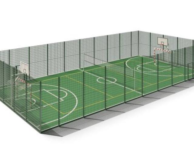 Спортивная площадка воркаут футбол, Тюмень