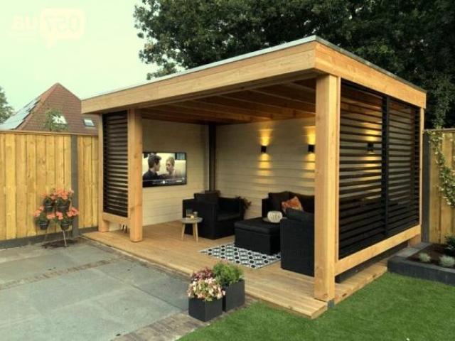 Беседка в стиле ЛОФТ, Кемерово