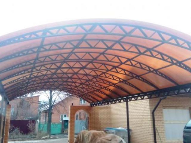 Изготовление и монтаж навесов, ворот, калиток, Ростов-на-Дону