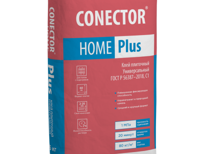 Клей плиточный Dauer Conector Home Plus универсальный 40 кг для внутренних помещений