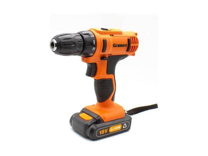Дрель аккумуляторная Gramex HCD-18-2L 18В 2 скорости 10мм 2 аккумулятора