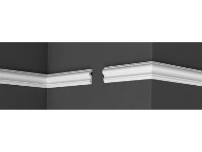 Плинтус Де-Багет XPS POLYMER М 60 для краски и отделки