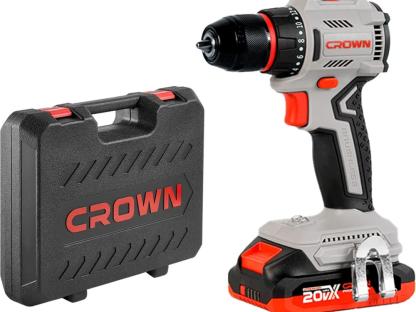 Дрель-шуруповерт Crown CT21131HMX-2 BMC профессиональная аккумуляторная