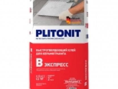 Клей плиточный PLITONIT B Экспресс быстротвердеющий 25 кг