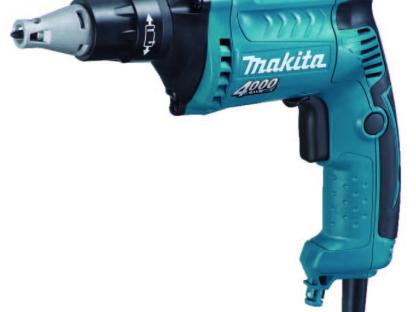 Шуруповерт Makita 570 Вт для гипсокартона 0-4000 об/мин HEX1/4''''