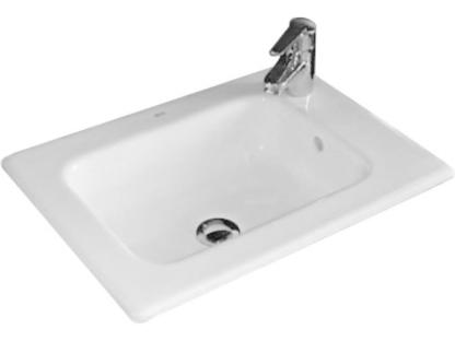 Раковина Roca Z_DEBBA 450x370x160 мм встраиваемая с антибактериальным покрытием белая