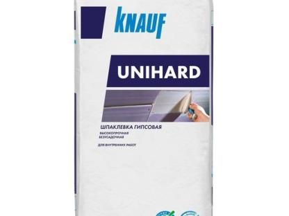 Шпаклевка гипсовая Knauf Унихард белая 20кг для внутренних работ