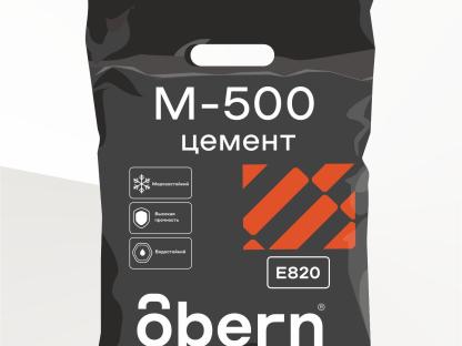 Цемент OBERN М500 белый 5 кг – высокопрочный строительный материал