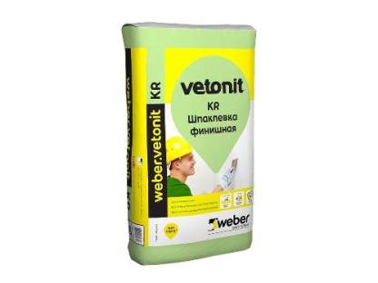 Шпаклевка WEBER.VETONIT КР 20 кг финишная для сухих помещений
