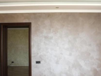 Нанесение гладкой декоративной штукатурки, Омск