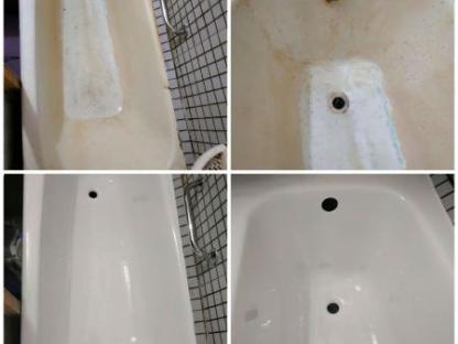 Восстановление ванн жидким акрилом, эмалью. Работаем с 2005 года. Договор., Москва