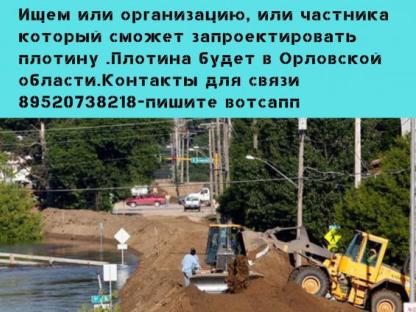 Проектирование плотины, Орел