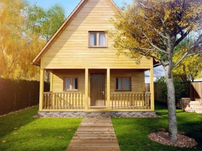 Строительство каркасного дачного дома в Пензе, дом для дачи, Пенза