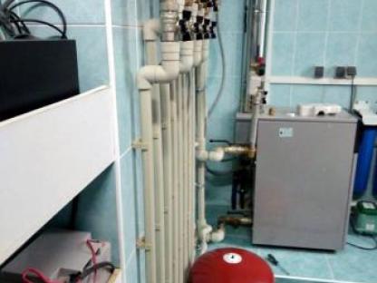 Замена котла отопления. сантехнические работы., Орехово-Зуево