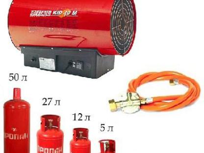 Аренда тепловой пушки, обогревателя SIAL KID 40M в Чебоксарах, Чебоксары