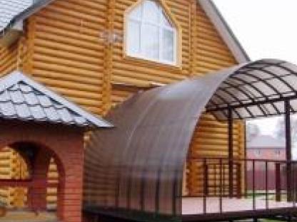 Навес к дому любой сложности под ключ, Смоленск