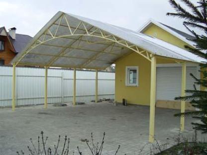 Навес для дачи любой сложности под ключ, Смоленск