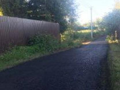 Укладка асфальтовой крошки в Сергиевом Посаде, Сергиев Посад